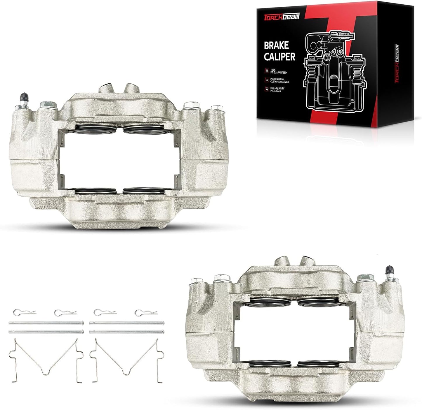Torchbeam Front Brake Calipers Set for Toyota 4Runner and Lexus GX470