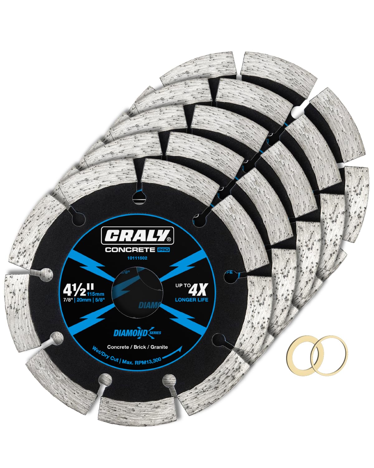 CRALY 4-1/2 Inch Super Thin Segmented Diamond Blade Review