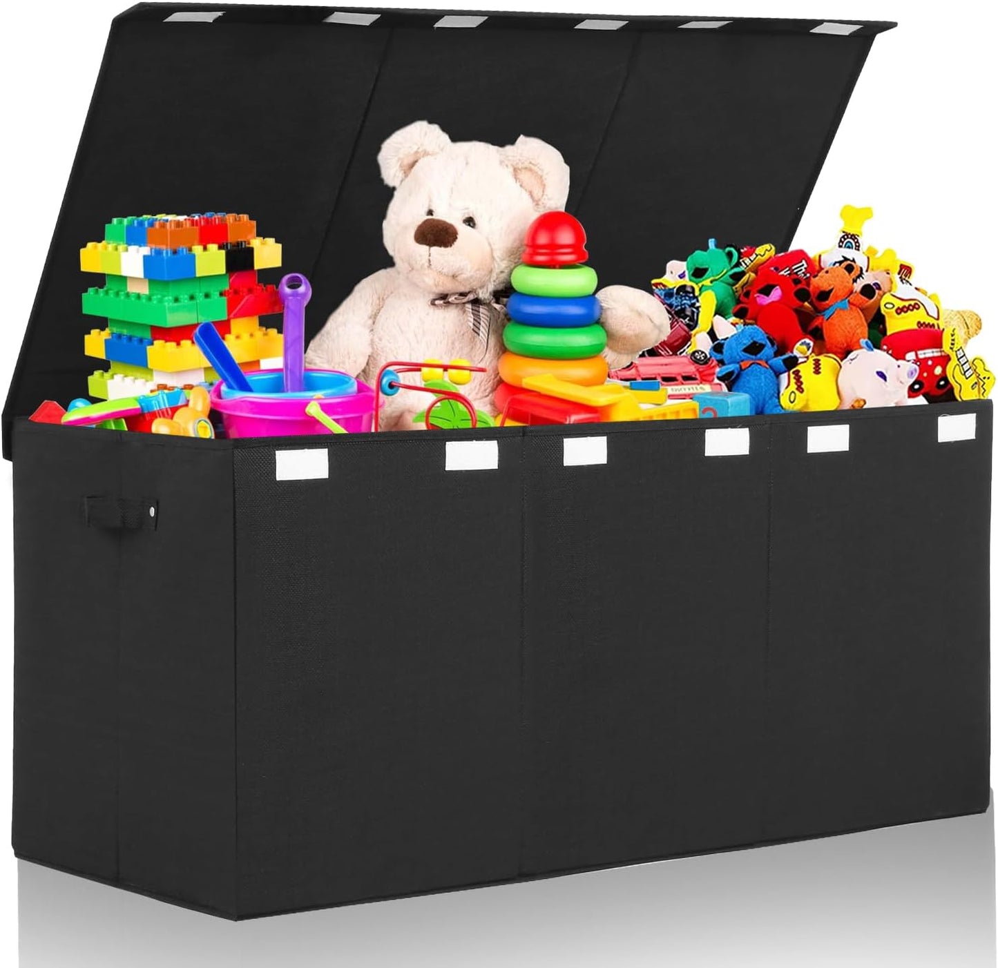 Extra Large Toy Box for Kids - Sturdy Storage Organizer Bin