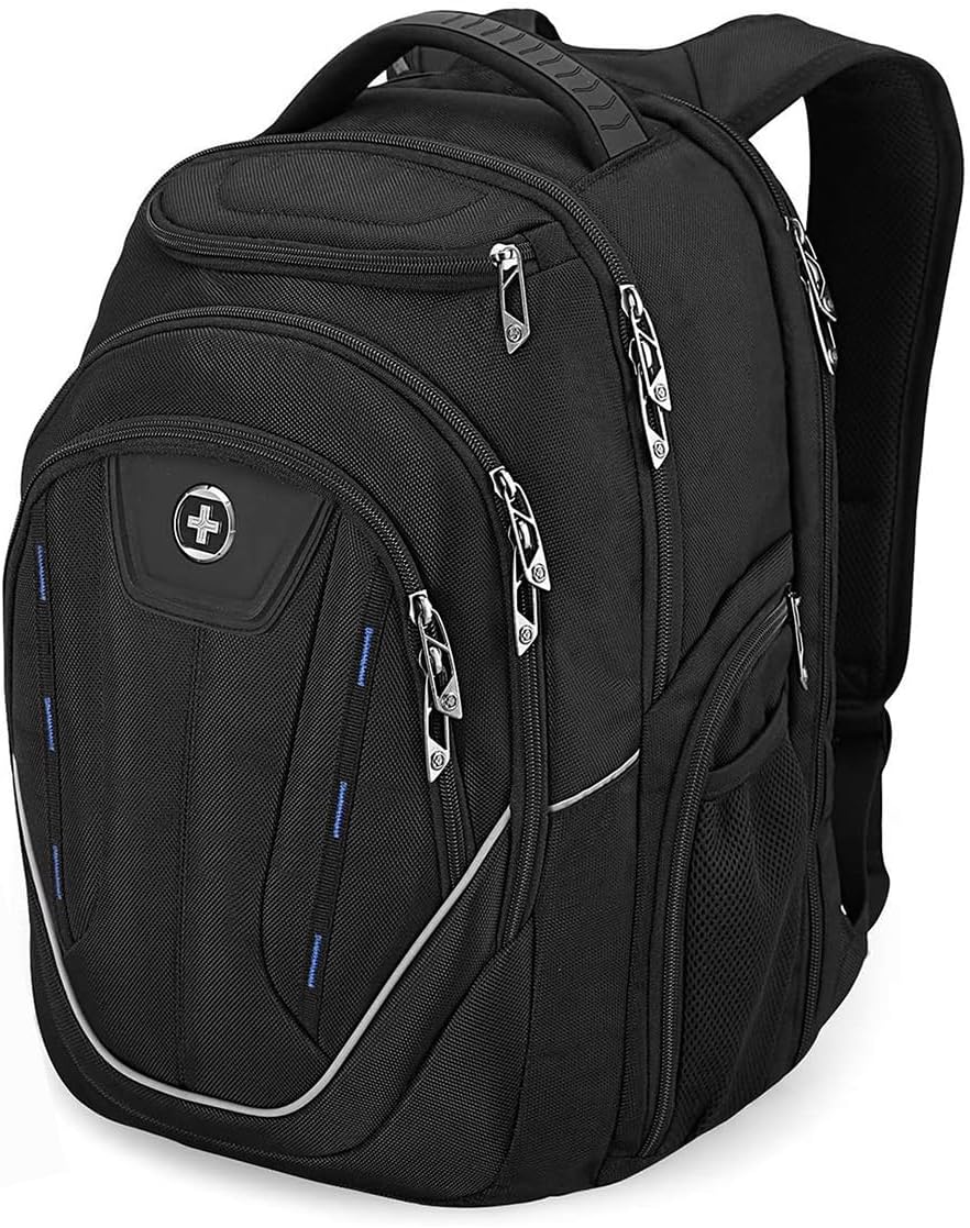 Swissdigital Design TSA Business Laptop Backpack for Men Travel