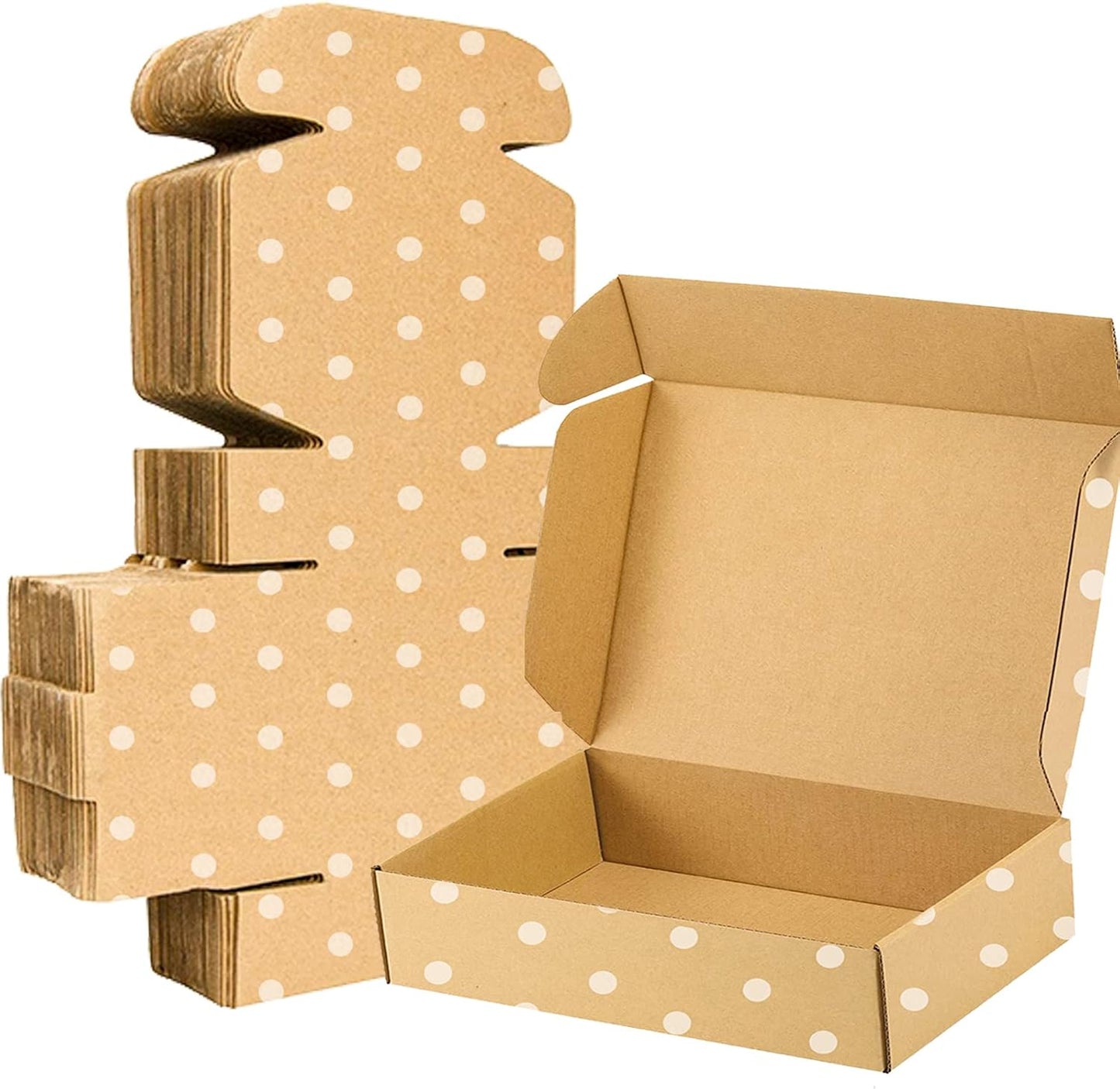25 Pack Recyclable Corrugated Box Mailers for Shipping Needs