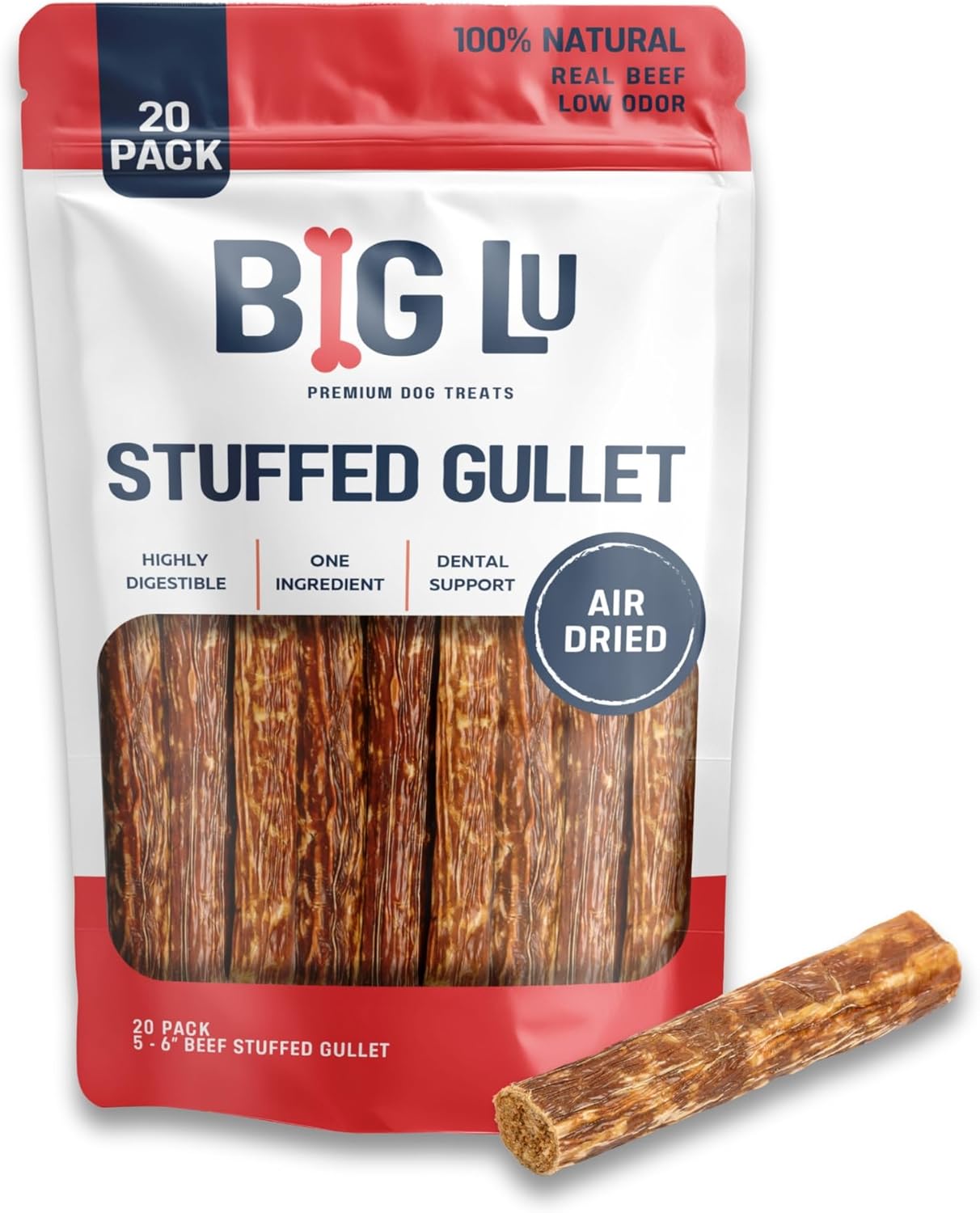 Premium Beef Gullet Sticks for Dogs - All-Natural Chews