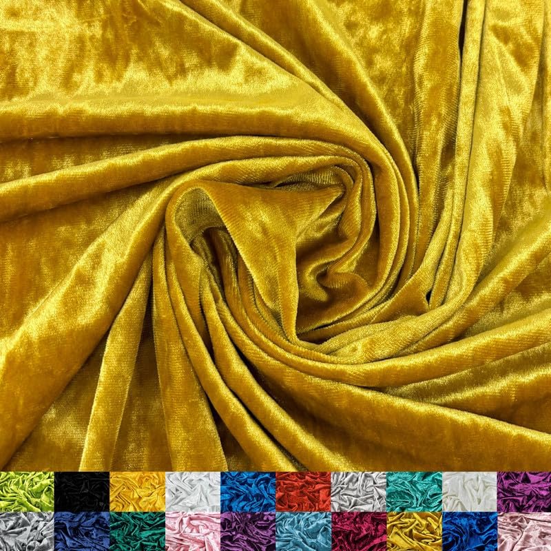 Crushed Velvet Fabric by Ice Fabrics - Soft & Versatile 60/62