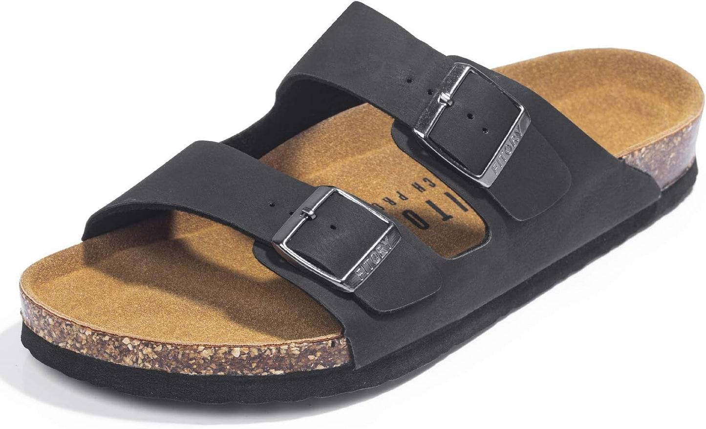 FITORY Mens Sandals with Arch Support and Adjustable Straps