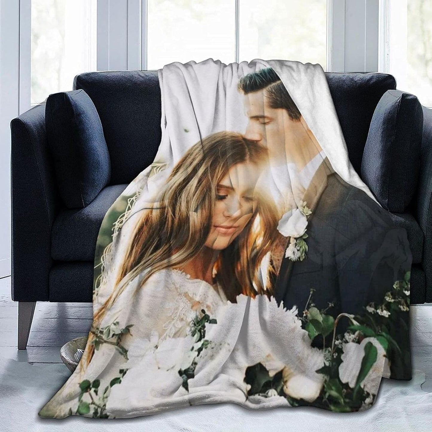 Custom Blanket with Photos for Unique Personalized Gifts