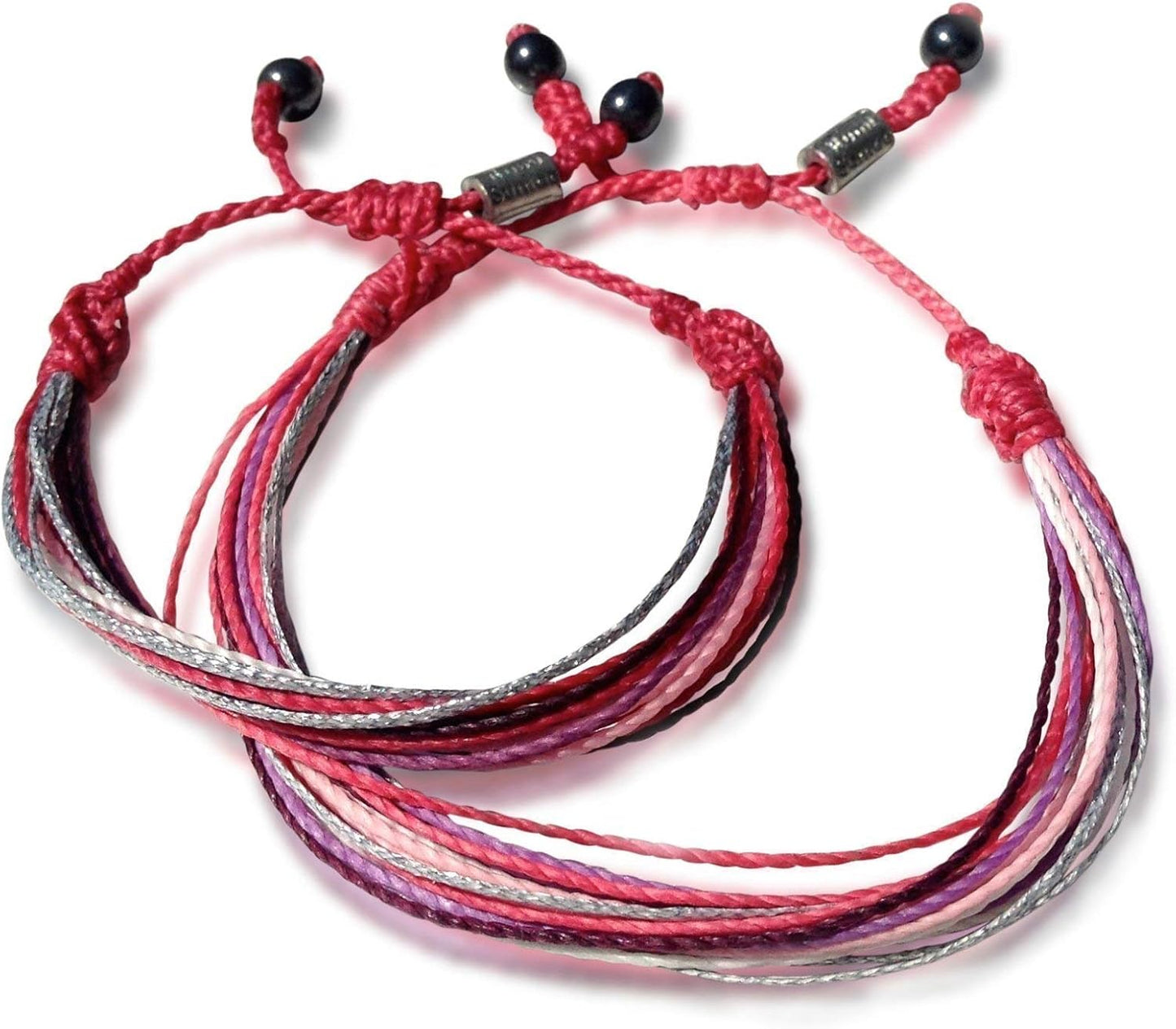 Surfer Bracelets for Mother Daughter Matching Sets in Colors