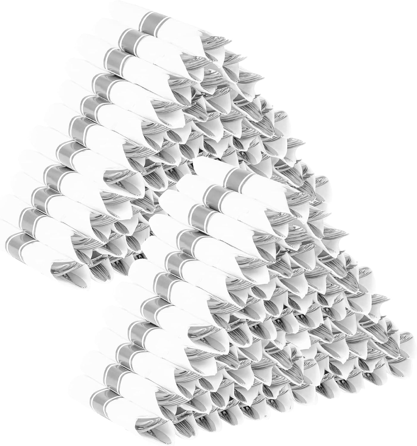 Pre Rolled Plastic Cutlery Set for Elegant Party Dining