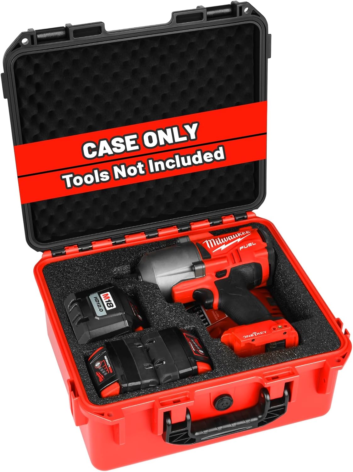 Milwaukee M18 Impact Wrench Hard Tool Case - Waterproof Storage