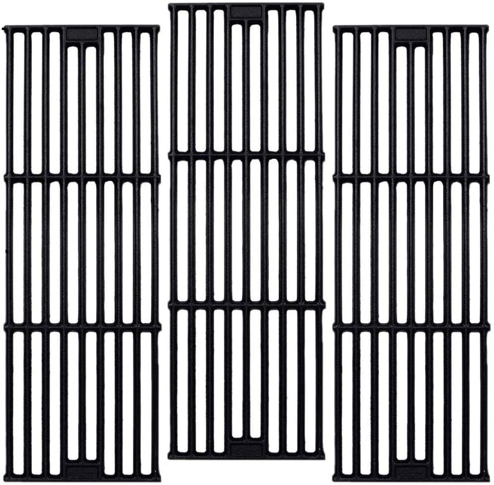 C6505A Cast Iron Cooking Grid Grates Replacement for Chargriller