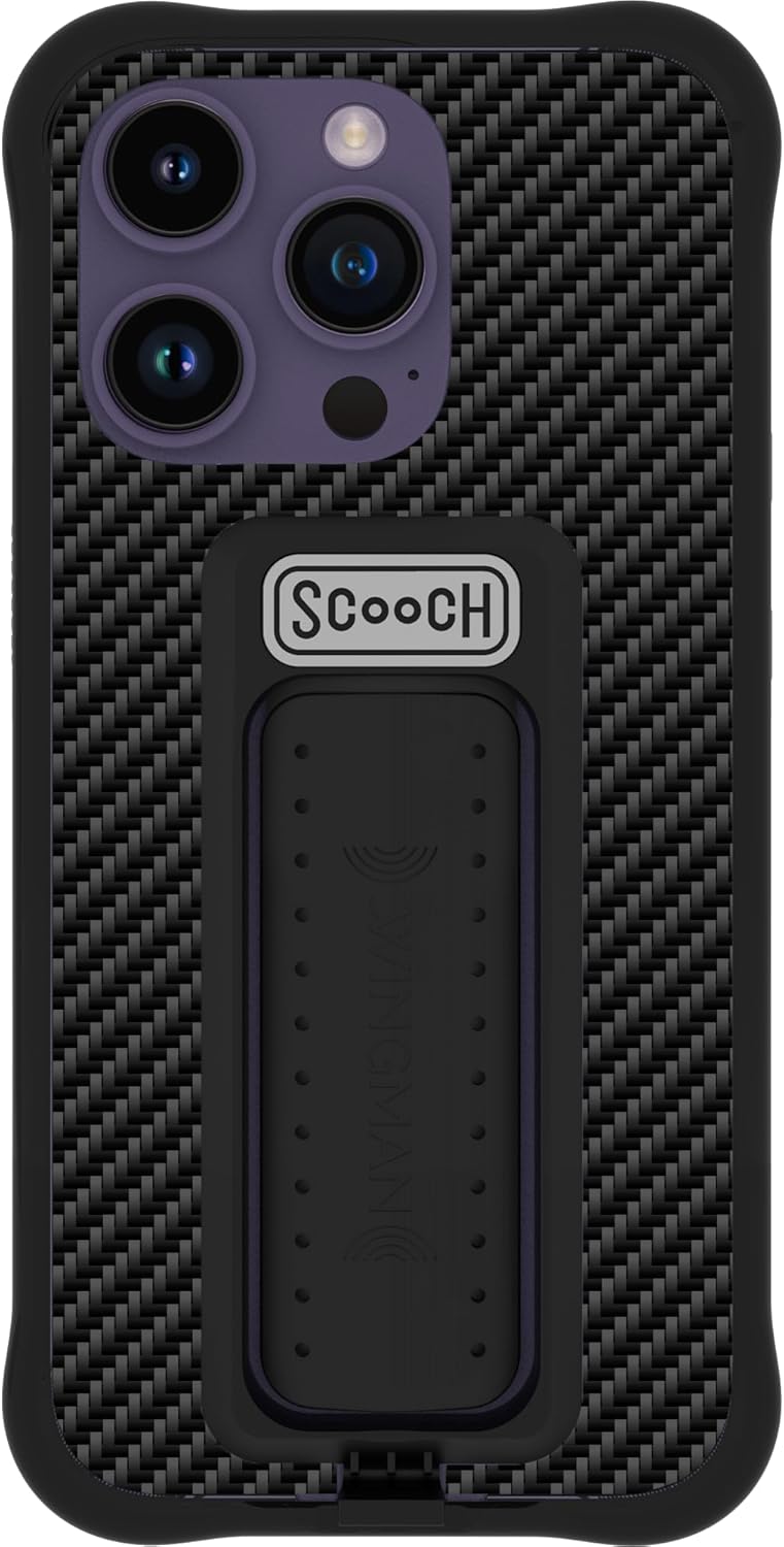 Scooch iPhone 14 Pro Case with Stand and Military Grade Protection