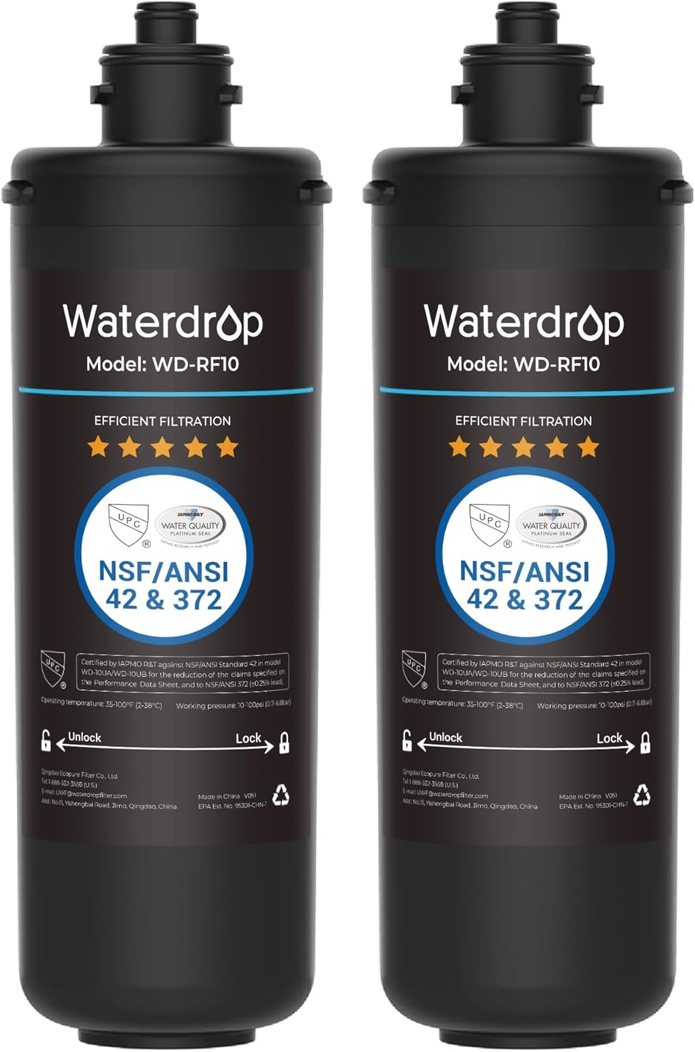 Waterdrop RF10 Replacement Filter Cartridge for Clean Water