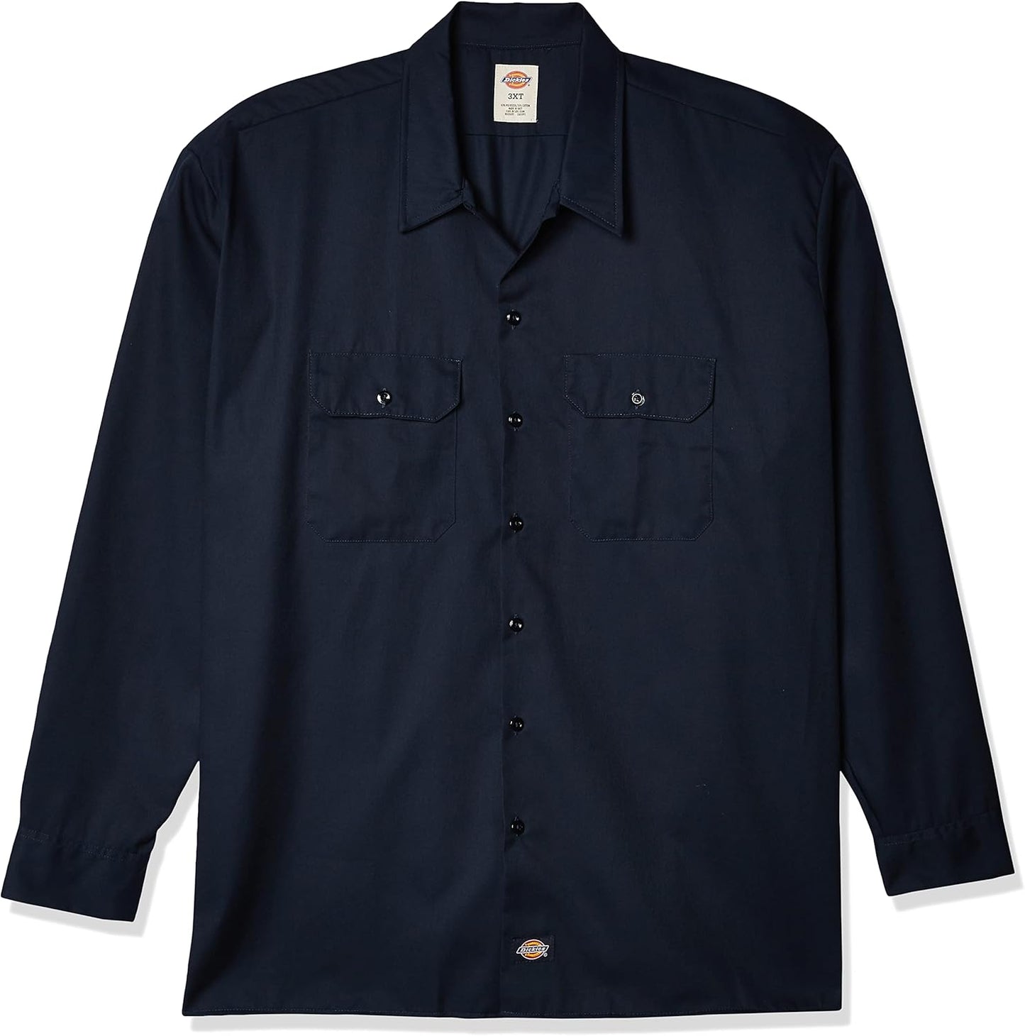 Dickies Men's Flex Relaxed Fit Long Sleeve Work Shirt Review