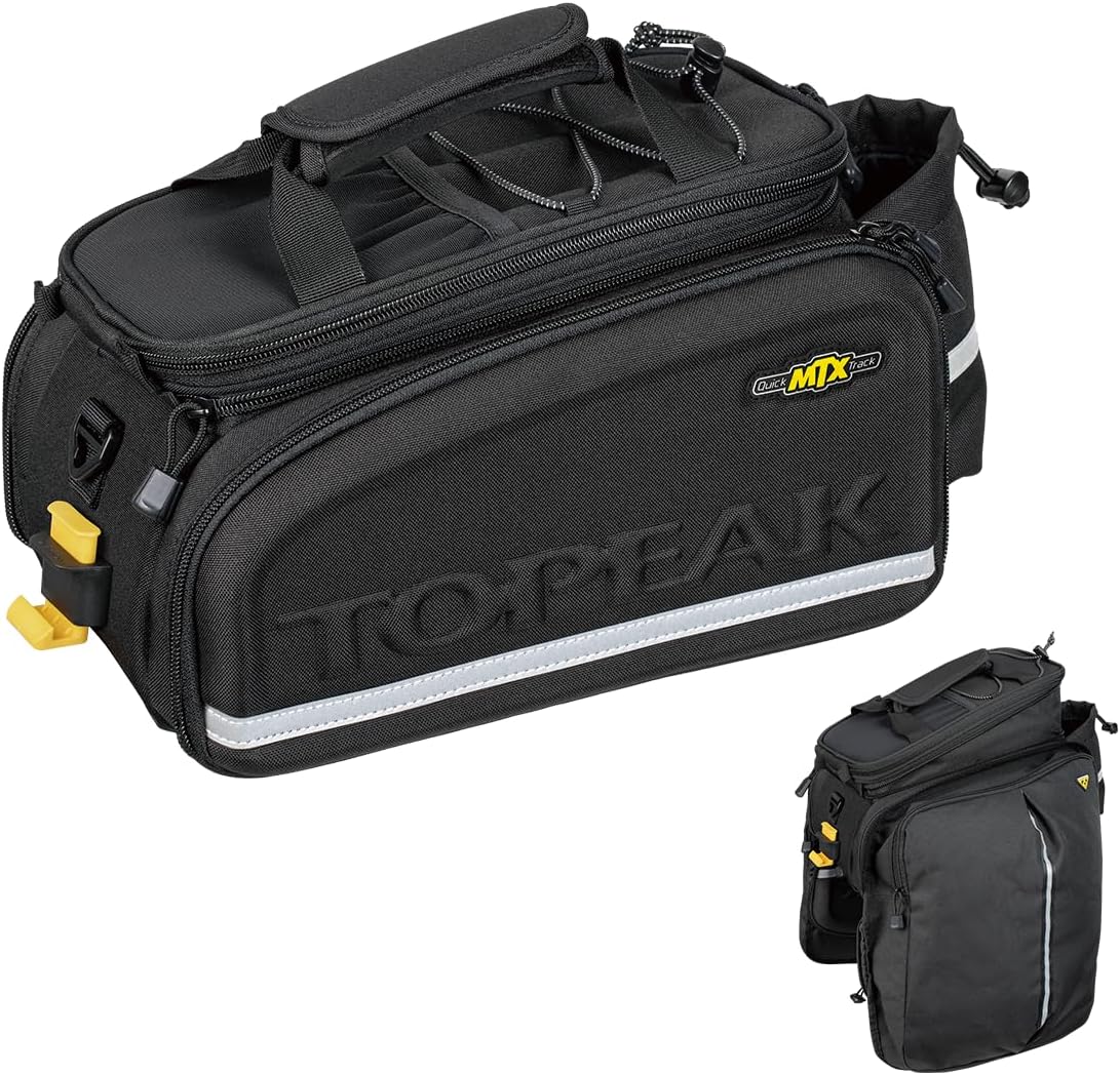 Topeak MTX TrunkBag: Spacious Rear Bicycle Bag for Easy Mounting
