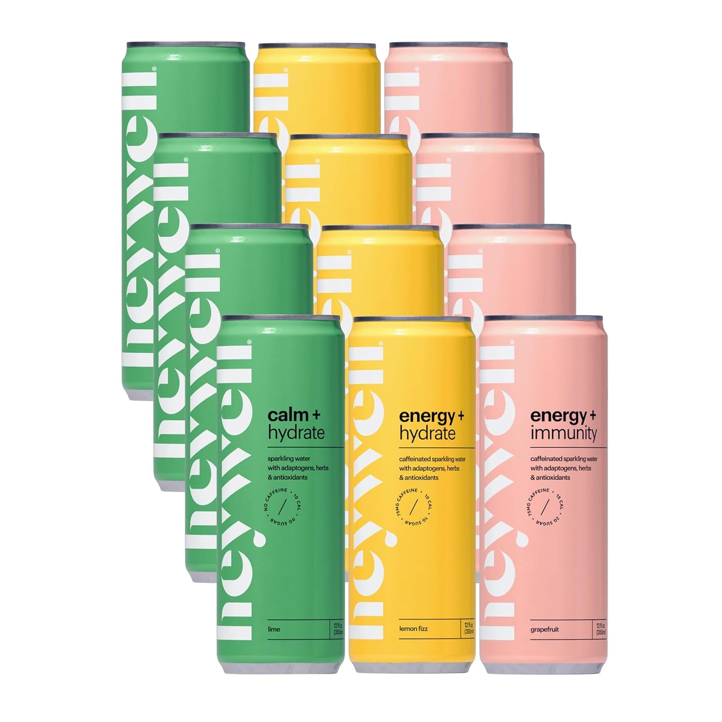 Heywell Sparkling Adaptogenic Drink Citrus Variety Pack Review