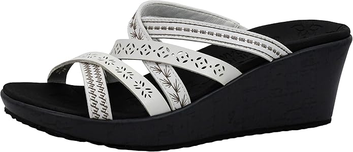 Skechers Women's Beverlee-Tiger Posse Slide Wedge Sandal Review