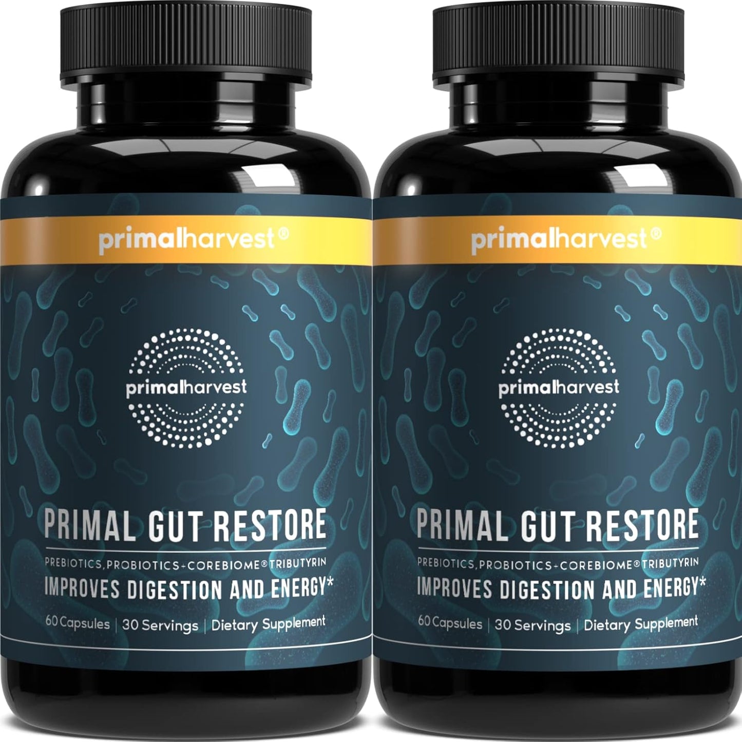 Primal Harvest Gut Restore: Probiotics, Prebiotics & Postbiotics
