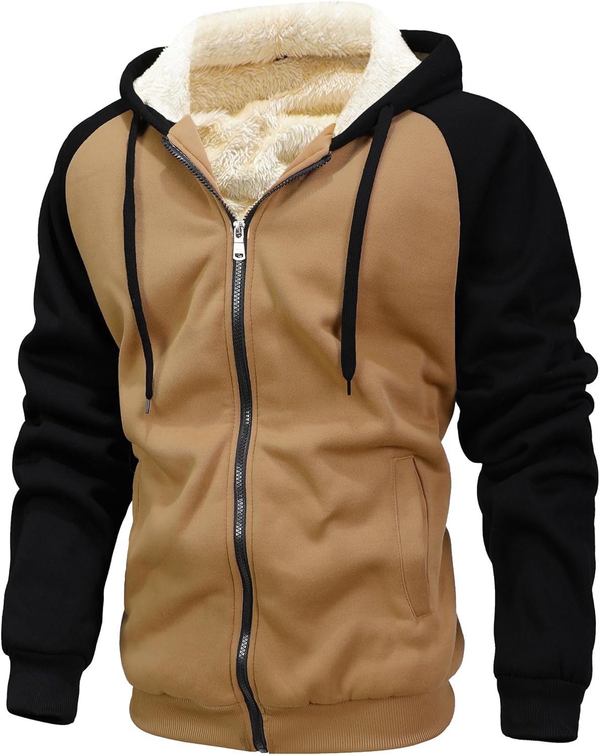 GXAMOY Men's Winter Fleece Hoodies for Heavyweight Warmth