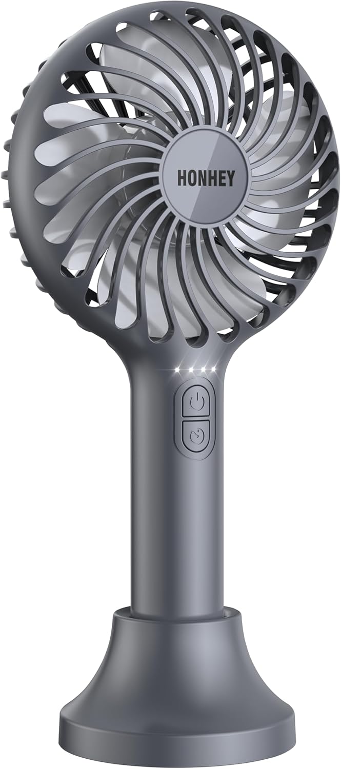 Portable 4-Speed Handheld Fan by HonHey