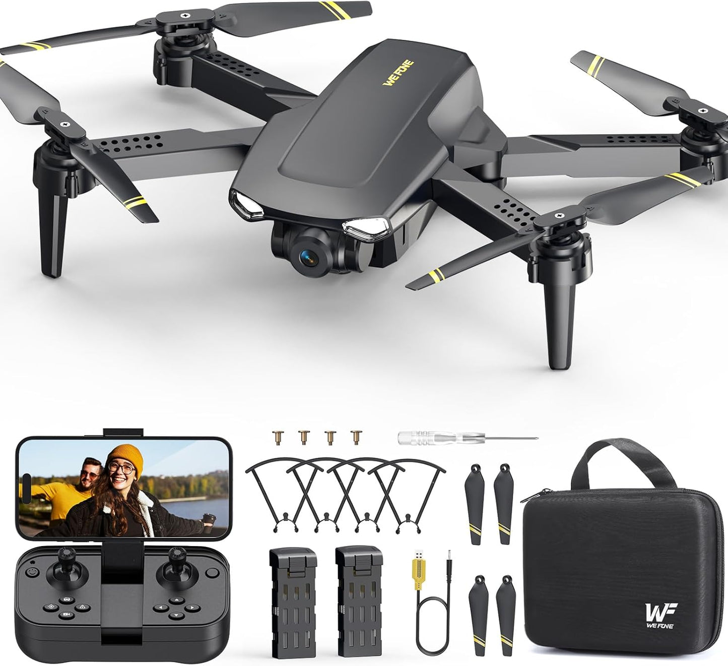 Capture Memories in Stunning HD: WeFone Mini Drone