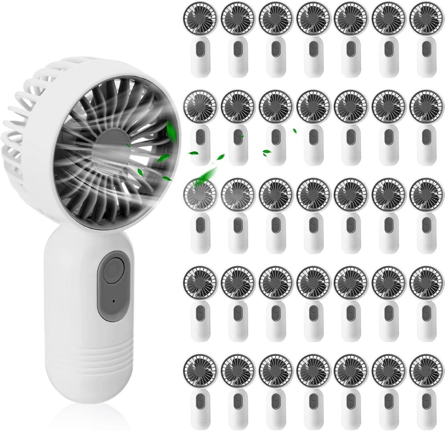 Mini Portable Fan for Makeup Travel and Camping - 36 Pcs