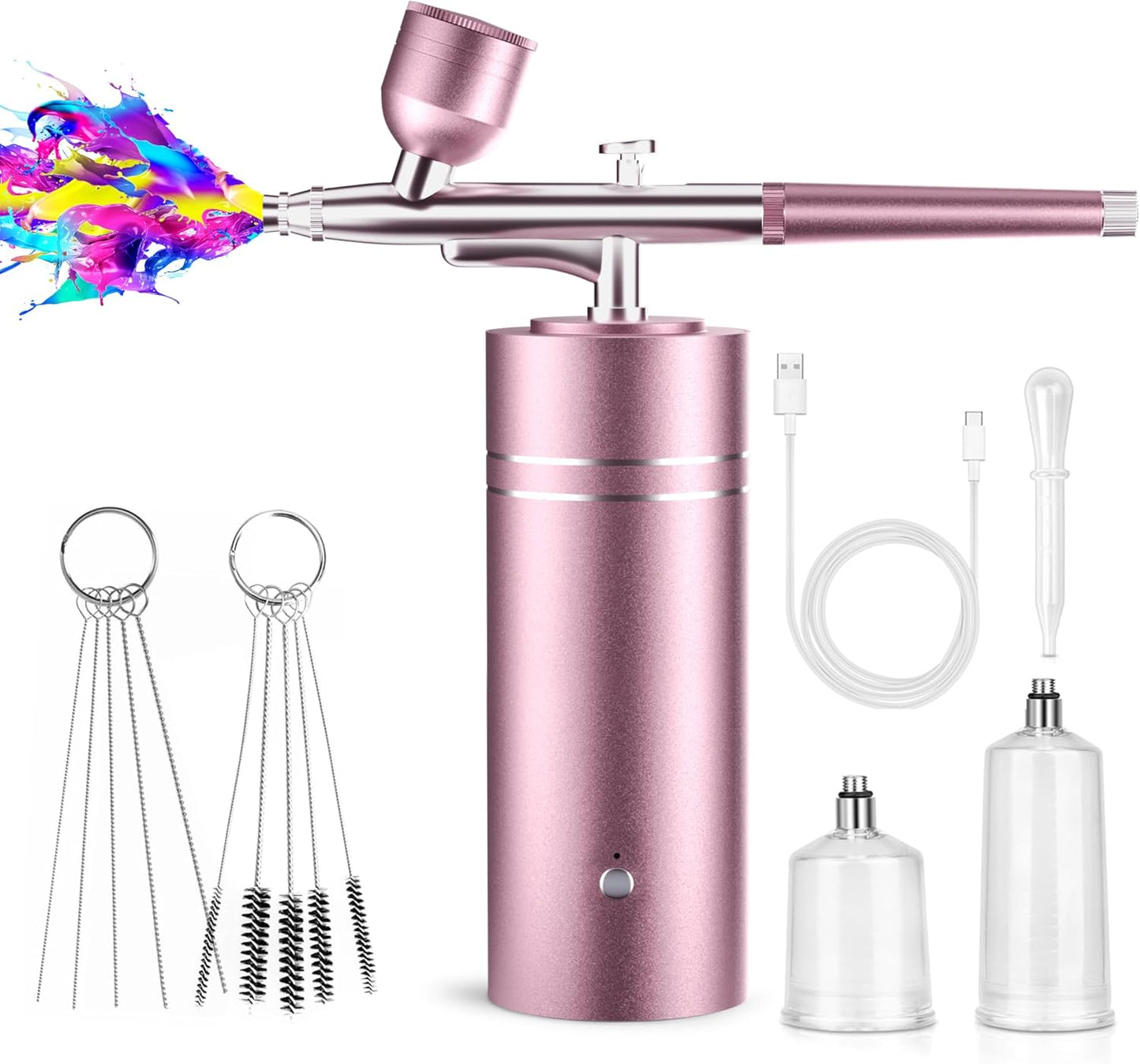 Portable Cordless Airbrush Kit - Stunning Nails on-the-go!