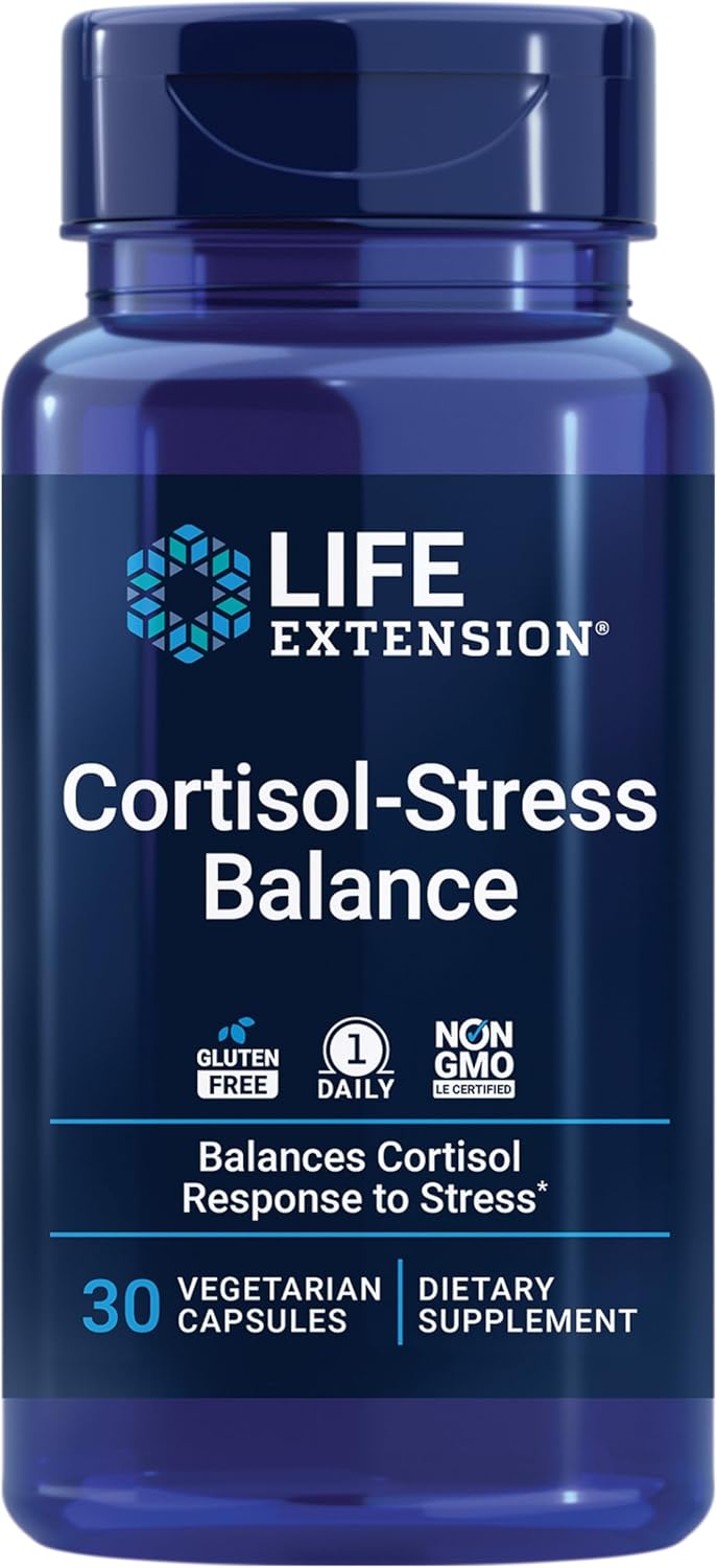 Cortisol-Stress Balance for Stress Management and Mood Support