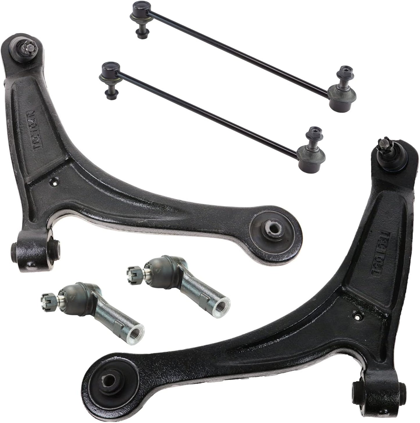 TRQ Front Steering & Suspension Kit for Honda Ridgeline 2006-2014