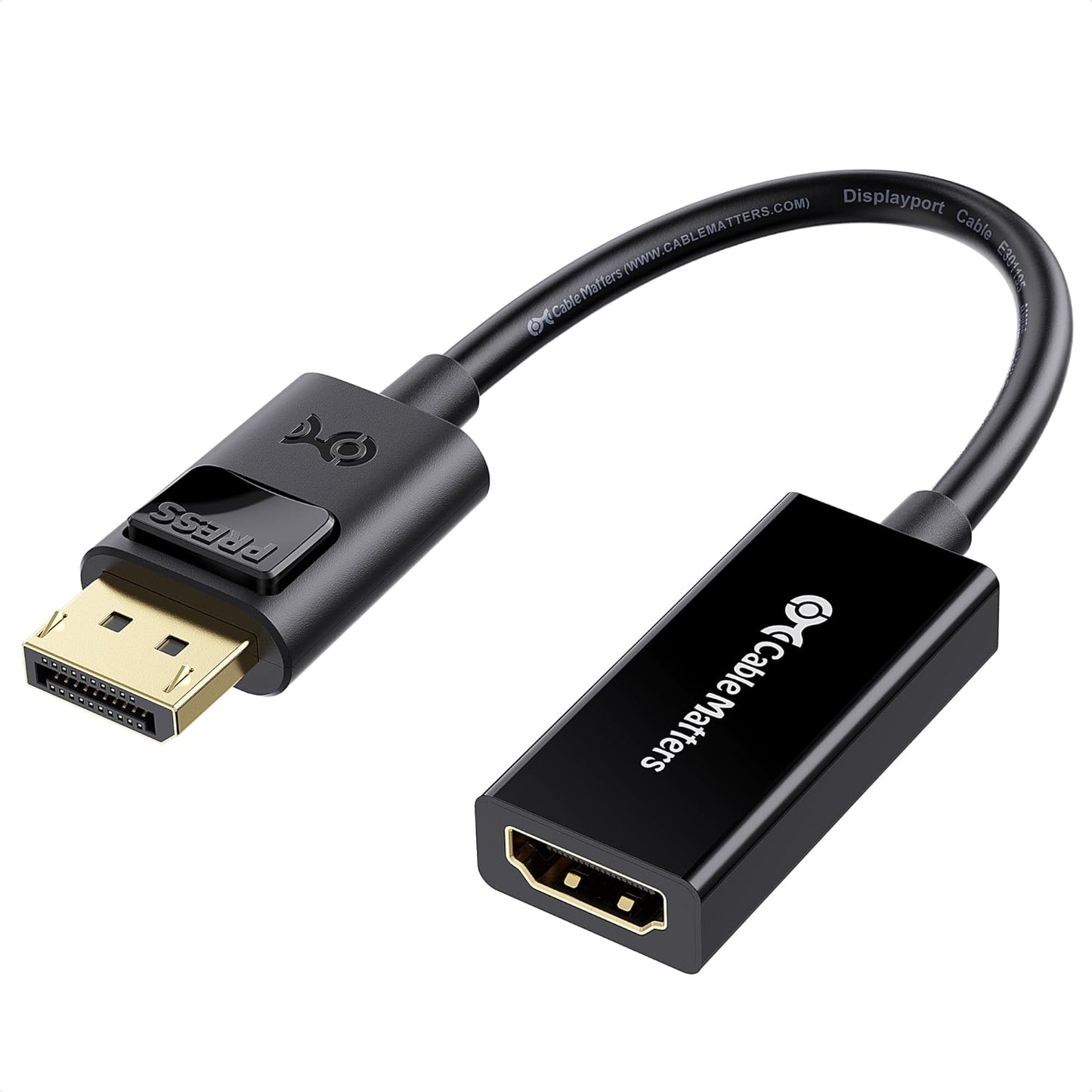 Dual Pack DisplayPort to HDMI Adapters - No USB Compatibility