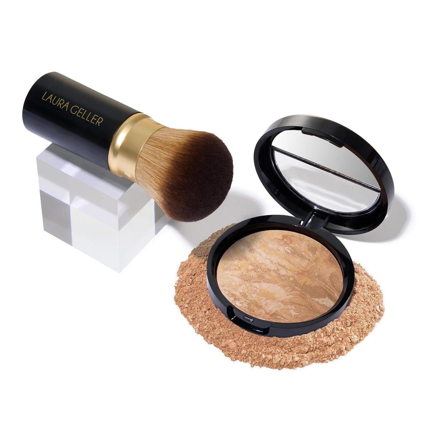 Get Glowing Kit: Baked Balance-n-Glow Foundation & Brush Set
