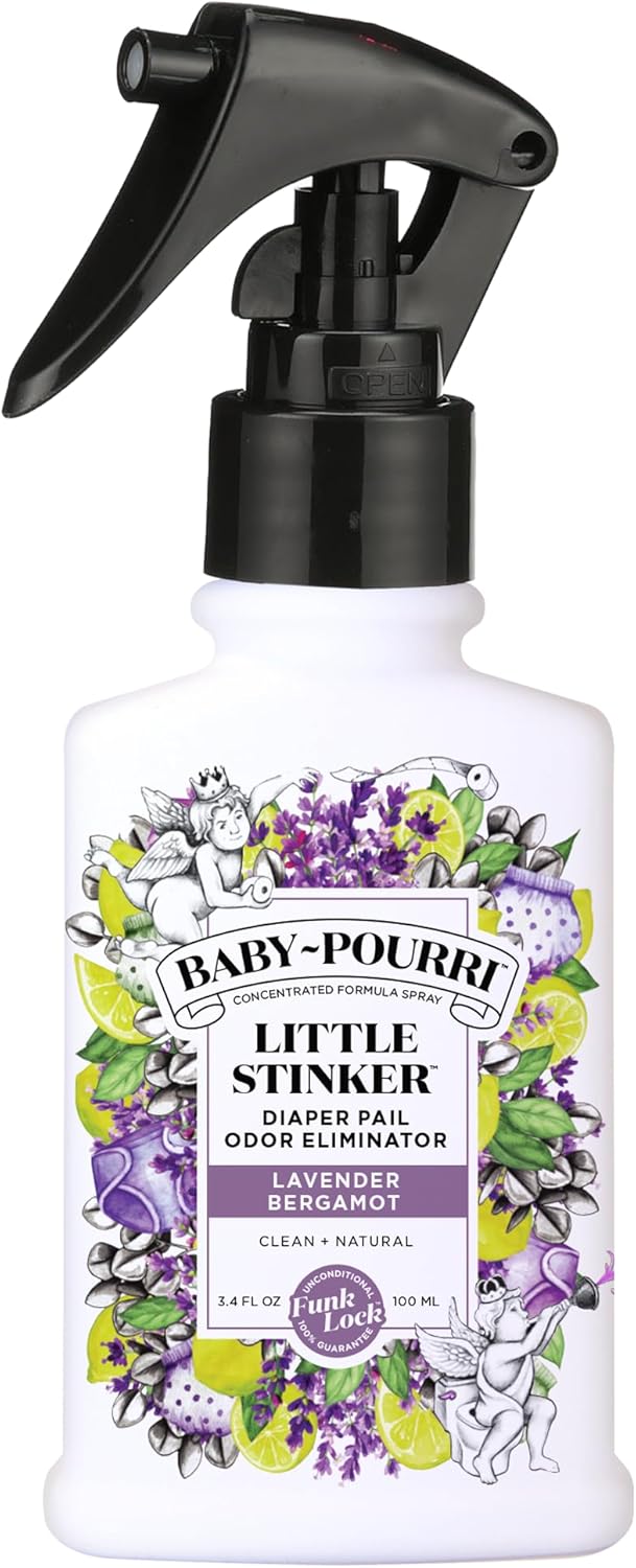 Poo-Pourri Baby Diaper Pail Spray - Freshens Diaper Odors!