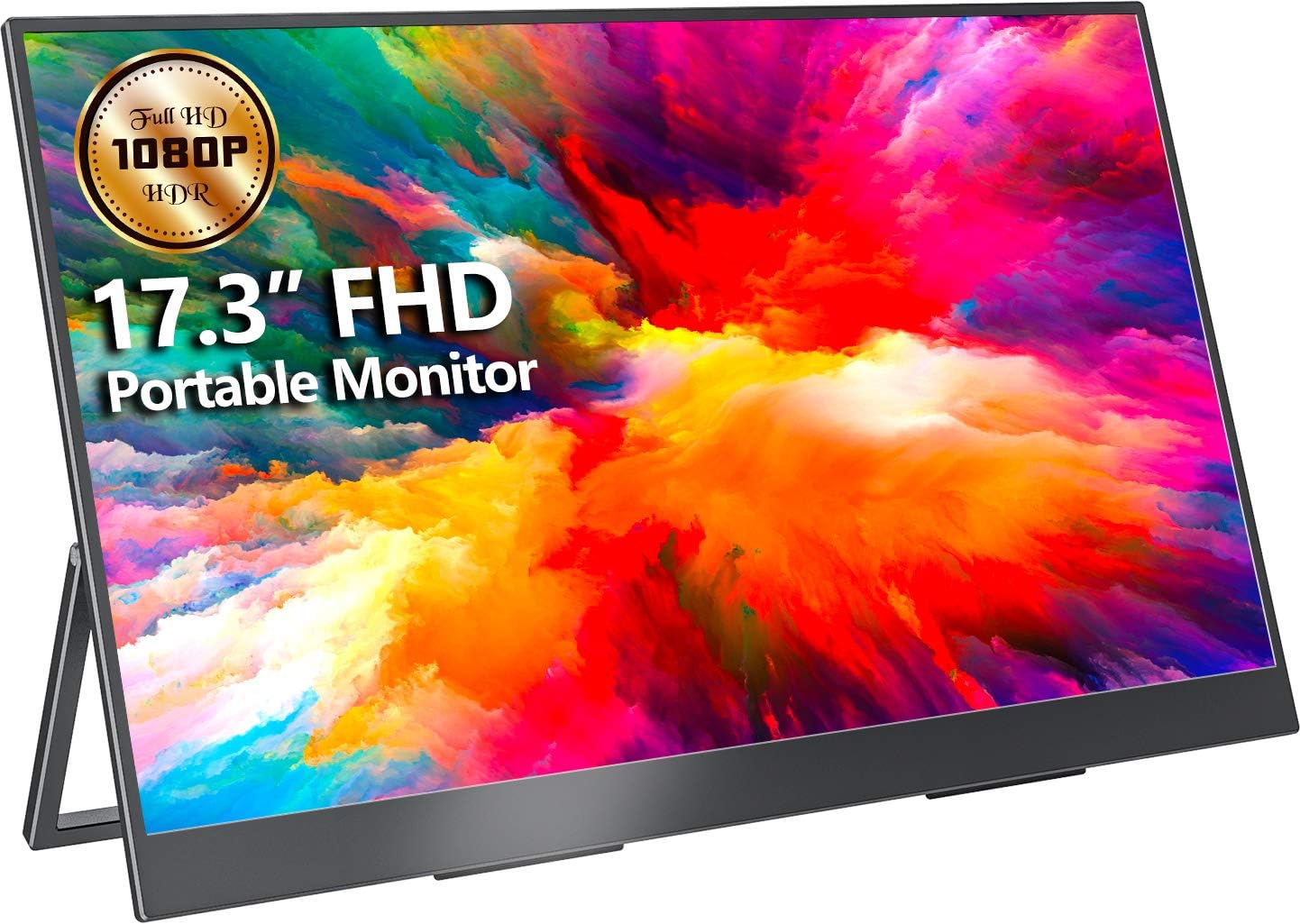Cocopar 17.3 FHD Portable Monitor - HDR, FreeSync, USB-C
