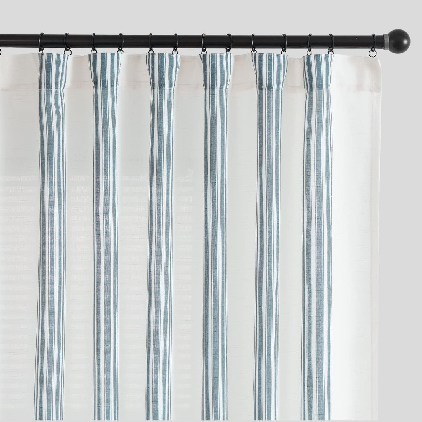 Modern Farmhouse Coastal Curtains Set