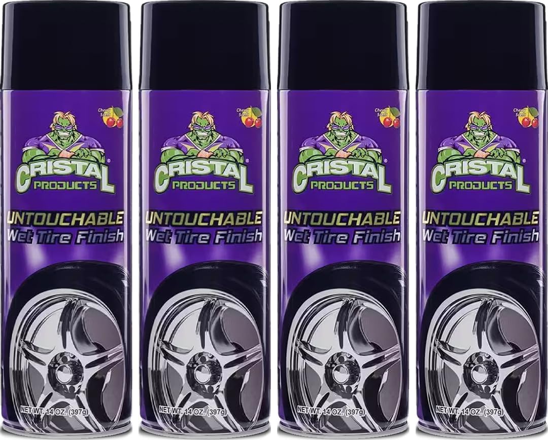 Untouchable TireShine Spray for Long-Lasting Wet Finish