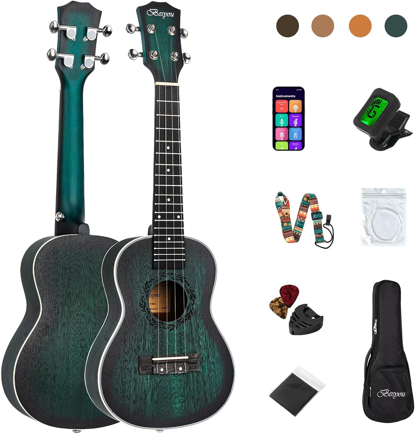 23 Inch Ukulele for Beginners and Students - Perfect Gift Choice
