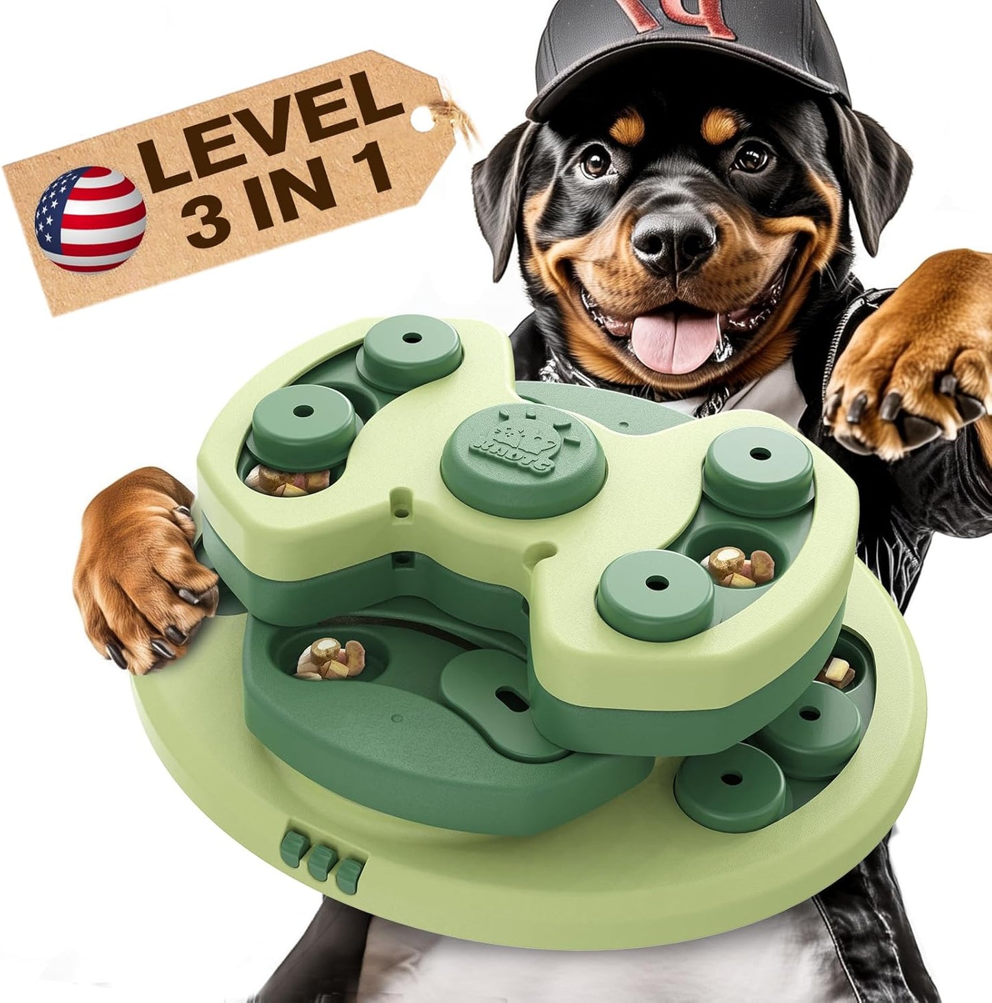 KADTC Dog Puzzle Toy for Interactive Mental Stimulation Fun