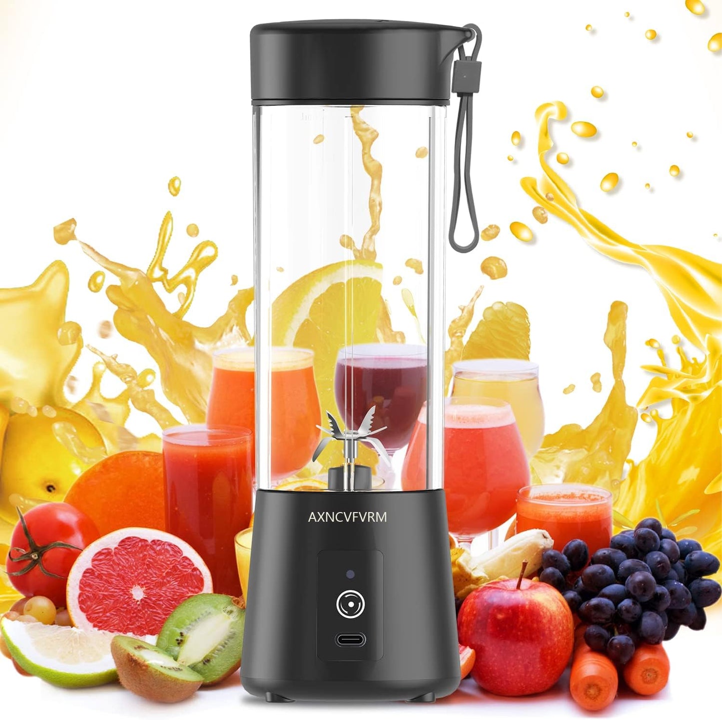 High Speed Portable Smoothie Blender - USB Rechargeable