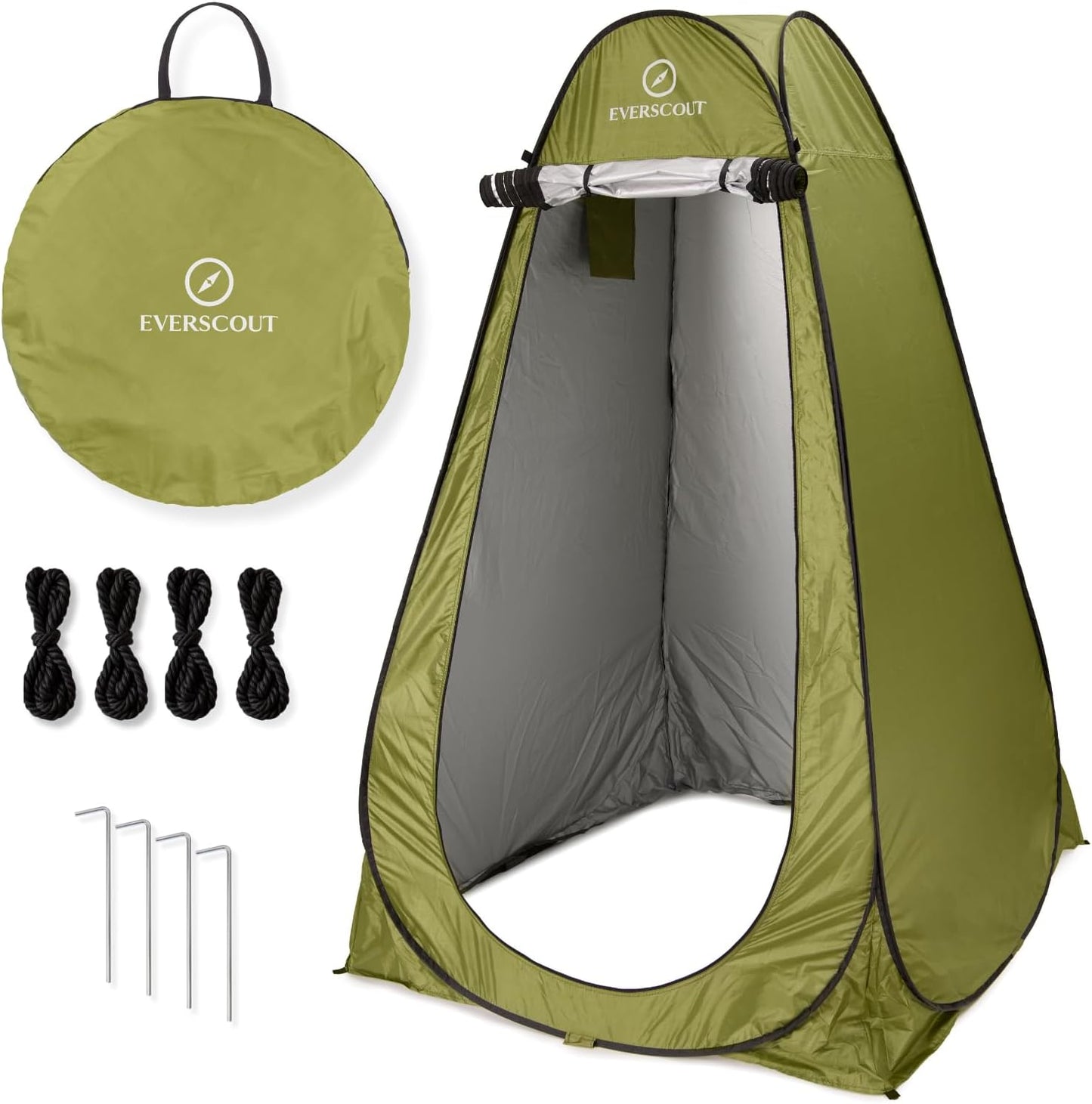 Portable Pop-Up Privacy Tent for Outdoor Shower and Changing