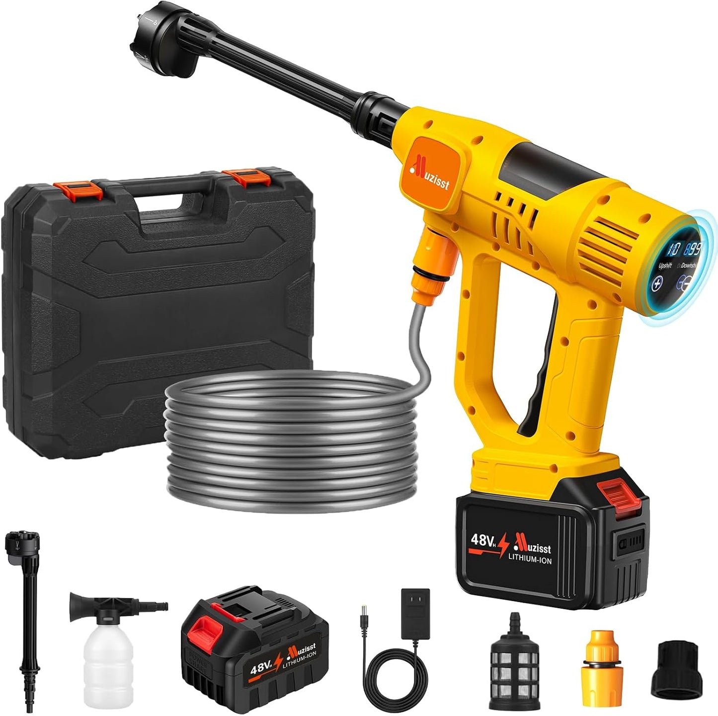 2025 Upgrade Cordless Pressure Washer for Outdoor Cleaning Tasks