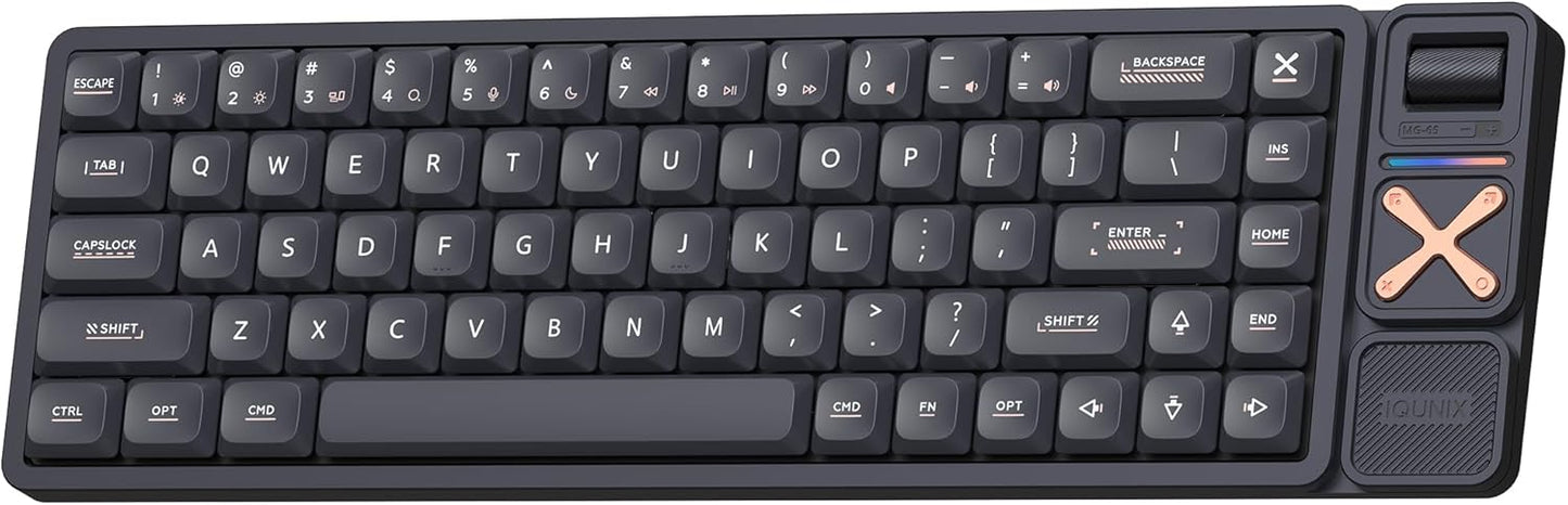 IQUNIX Magi65 Pro Low Profile Mechanical Keyboard for Comfort