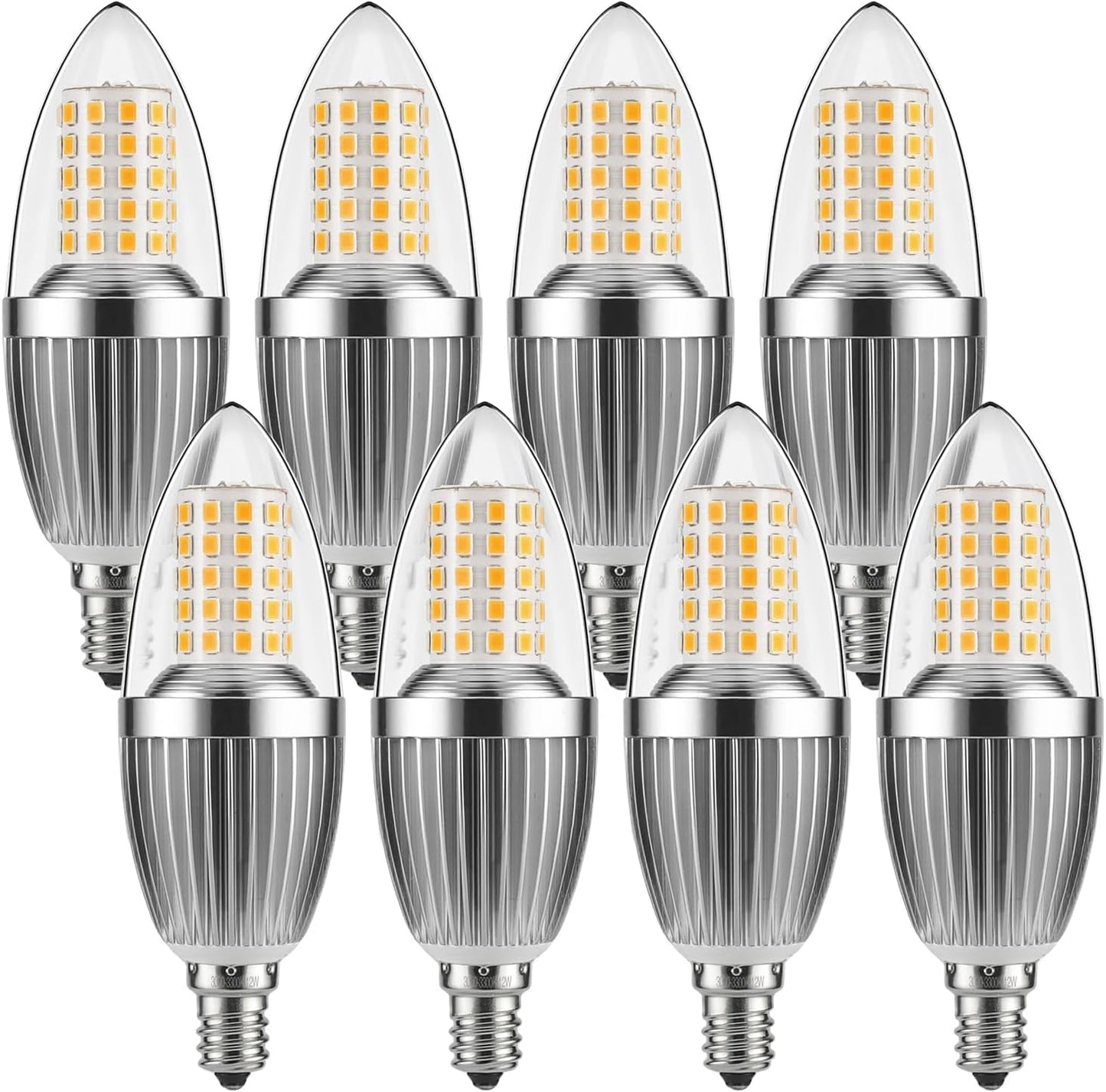 LED Candelabra Bulb 12W Equivalent 100W Warm White 3000K