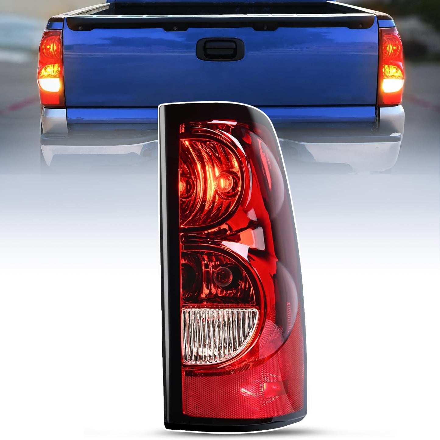 Nilight Taillight Assembly for 2003-2007 Chevy Silverado Models