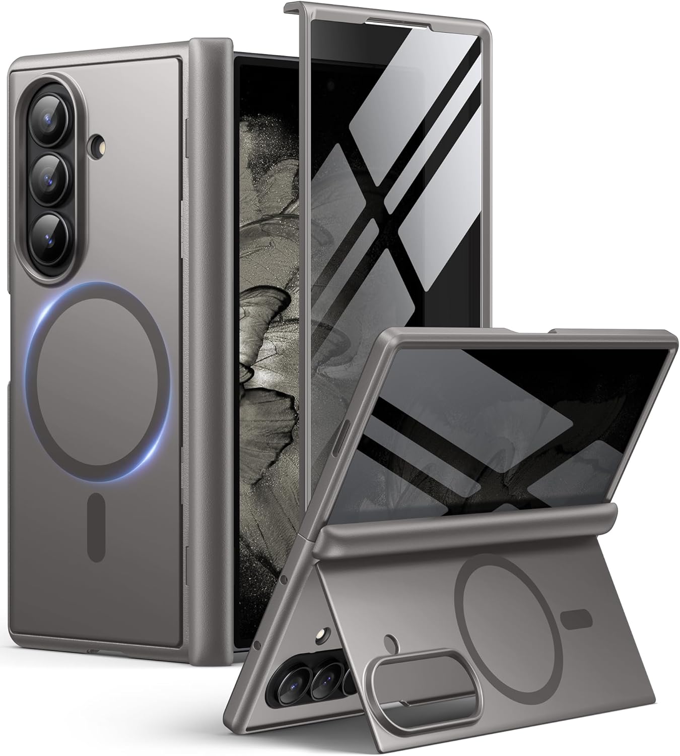 Samsung Galaxy Z Fold 7 Case with Privacy Screen Protector