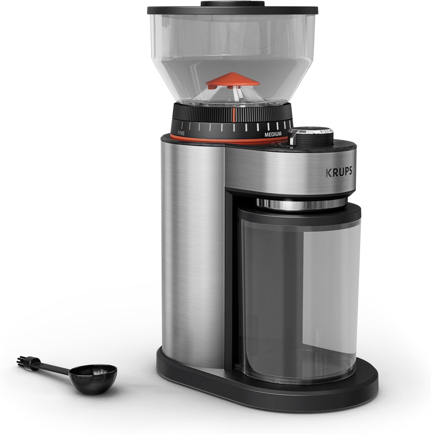 KRUPS One Touch Burr Coffee Grinder - 18 Grind Settings