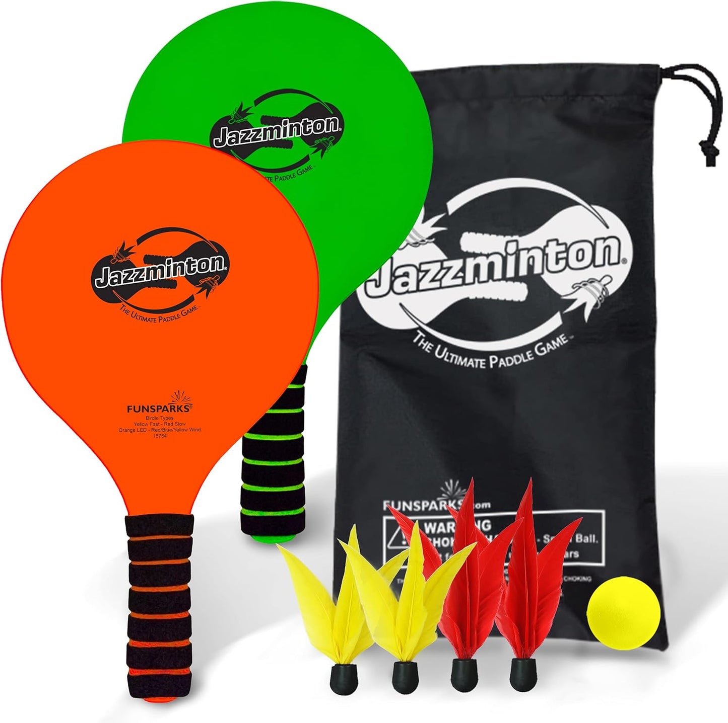 Ultimate Outdoor Paddle Game Set - Jazzminton Fun!