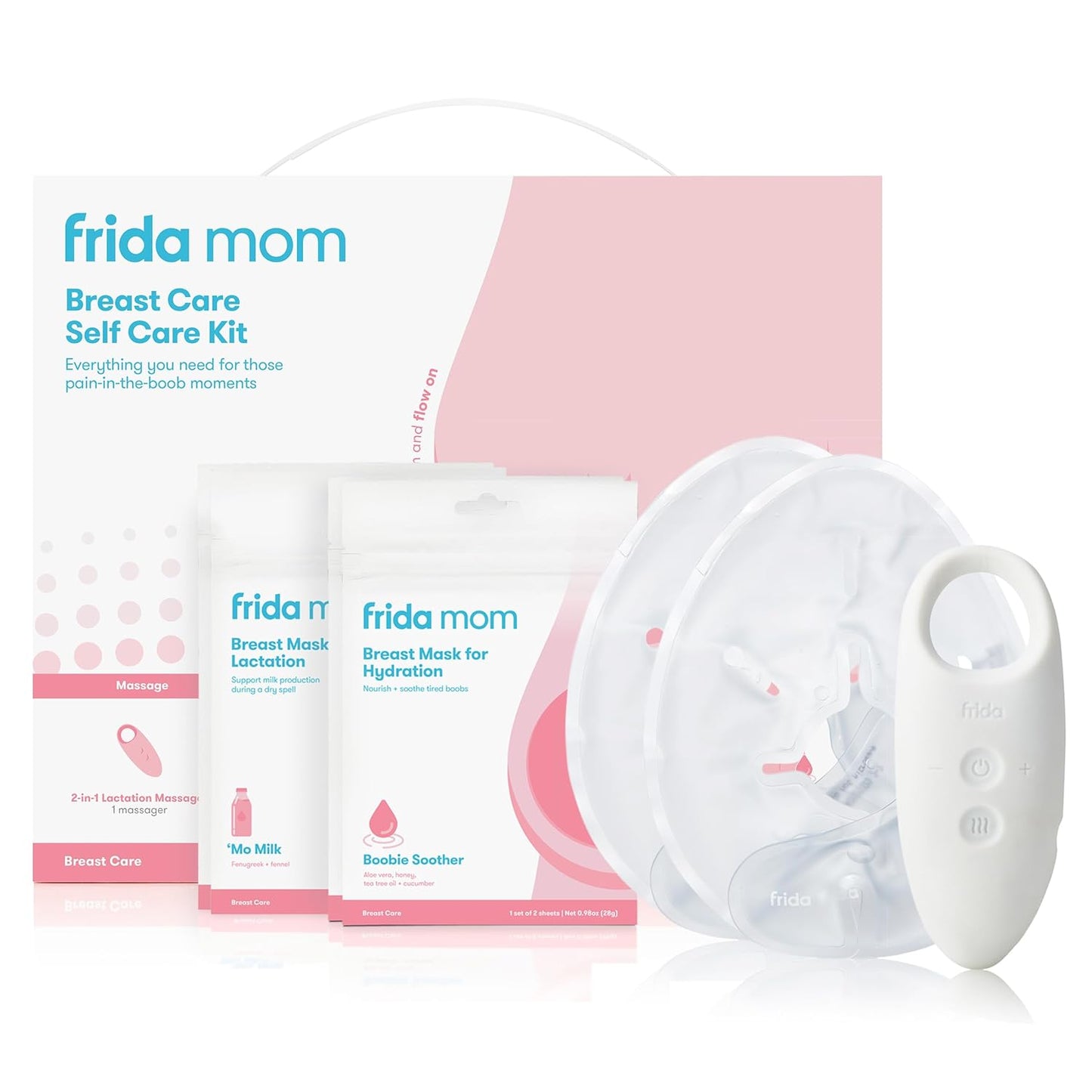 Frida Mom 9pc Breastfeeding Essentials Kit for Lactation Support