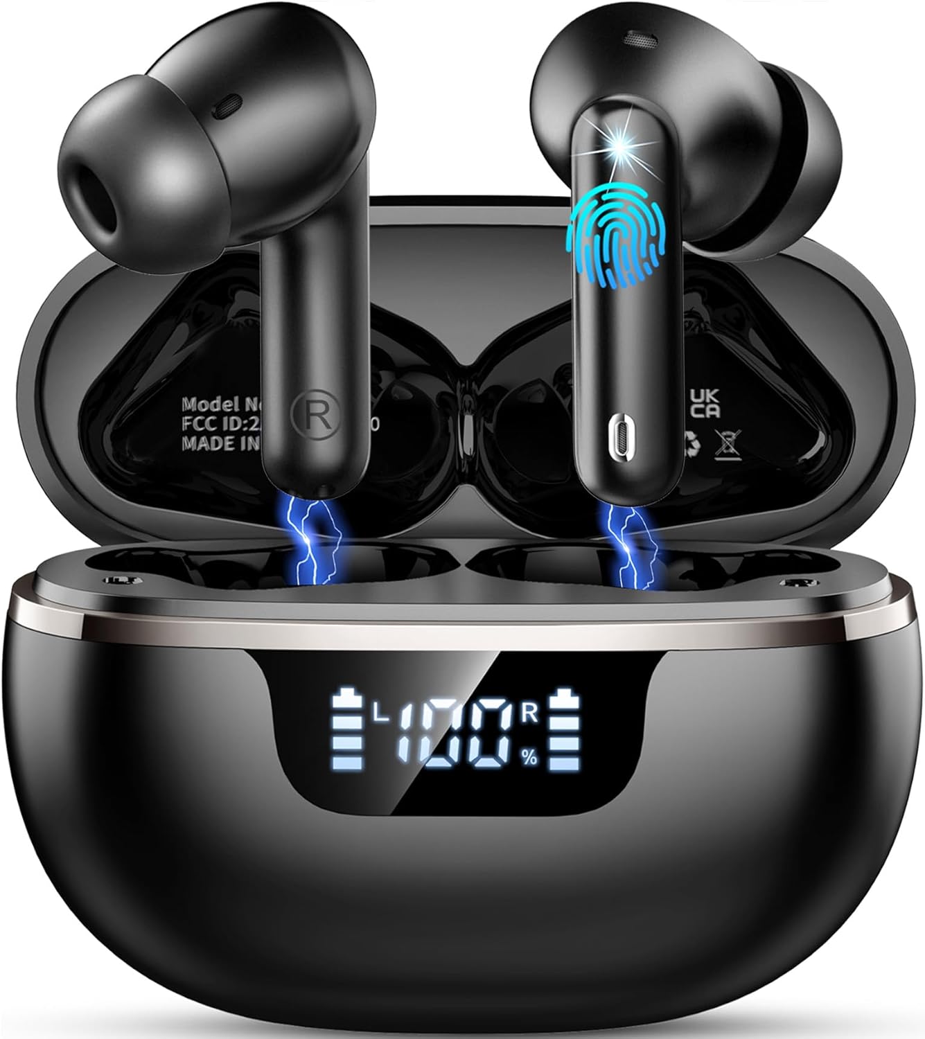 40H Playtime Wireless Earbuds with Noise Cancelling