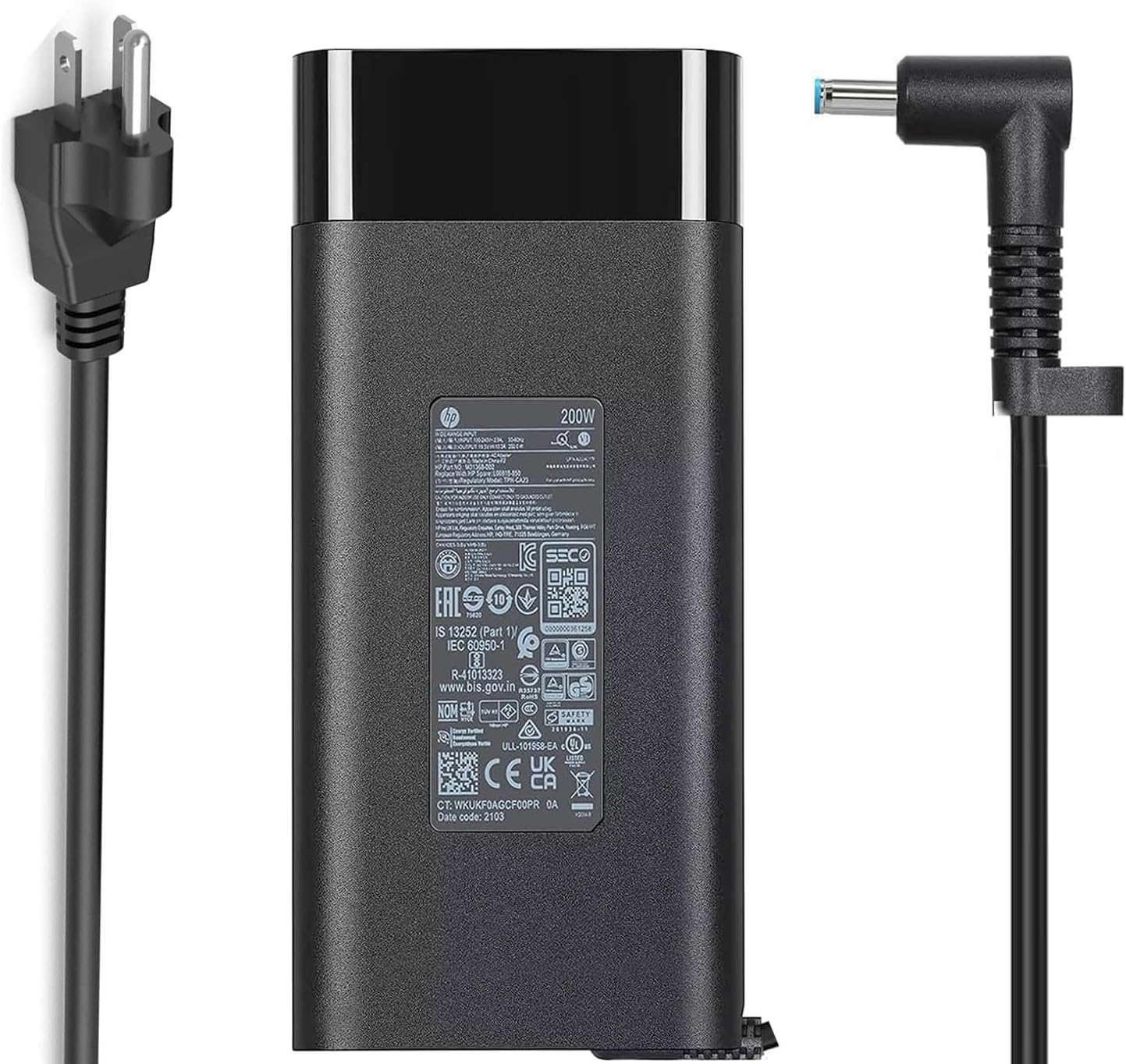 200W HP Gaming Laptop Charger - Fast Power