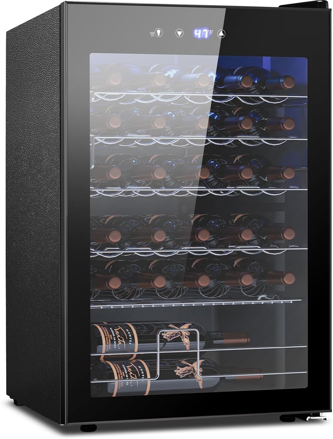 37 Bottle Wine Cooler Refrigerator for Home Use and Enjoyment
