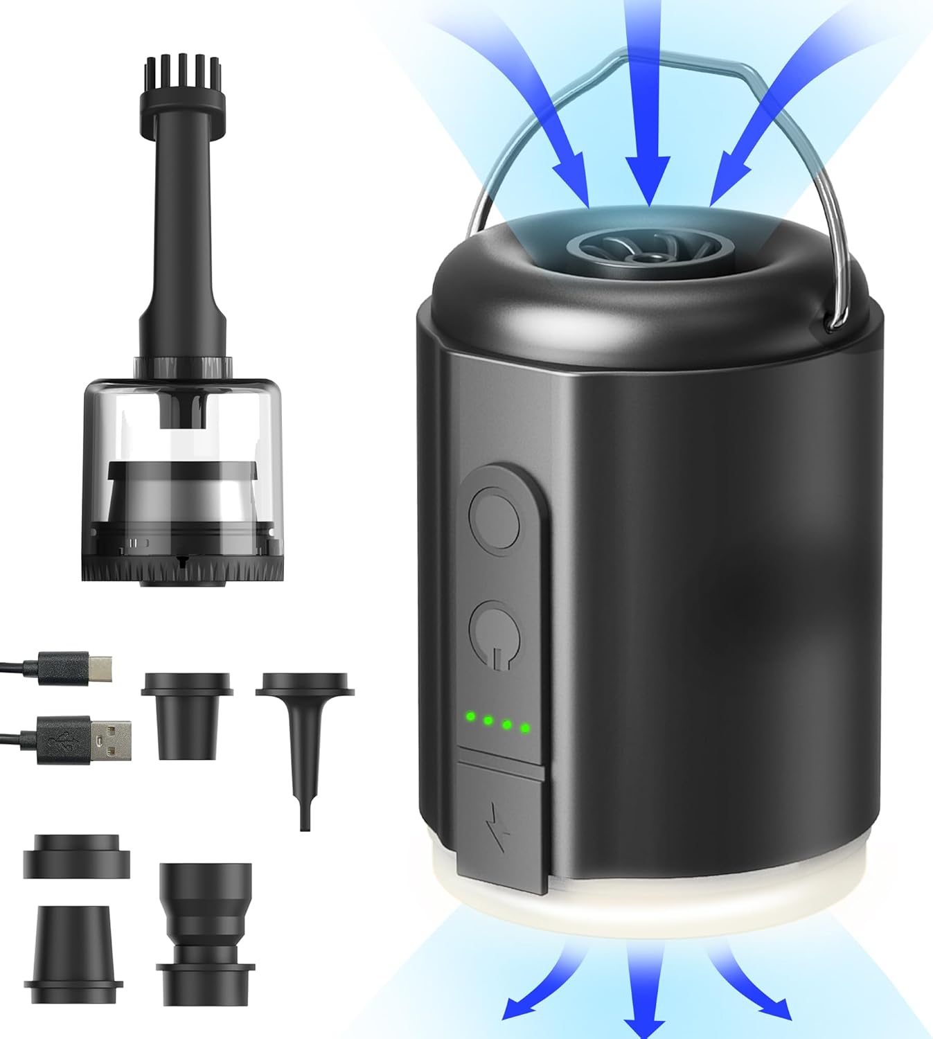 Origem Portable Air Pump: Quick Inflate/Deflate Power
