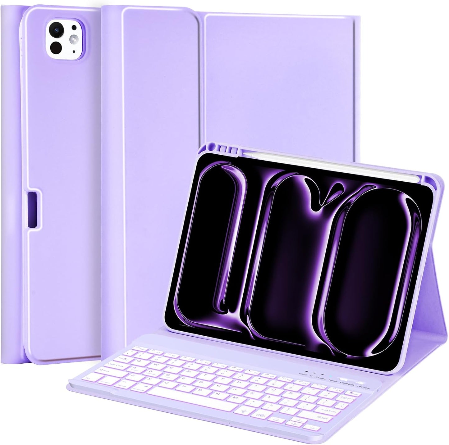 iPad Pro 11 inch Case with Keyboard - Magnetic Wireless Design